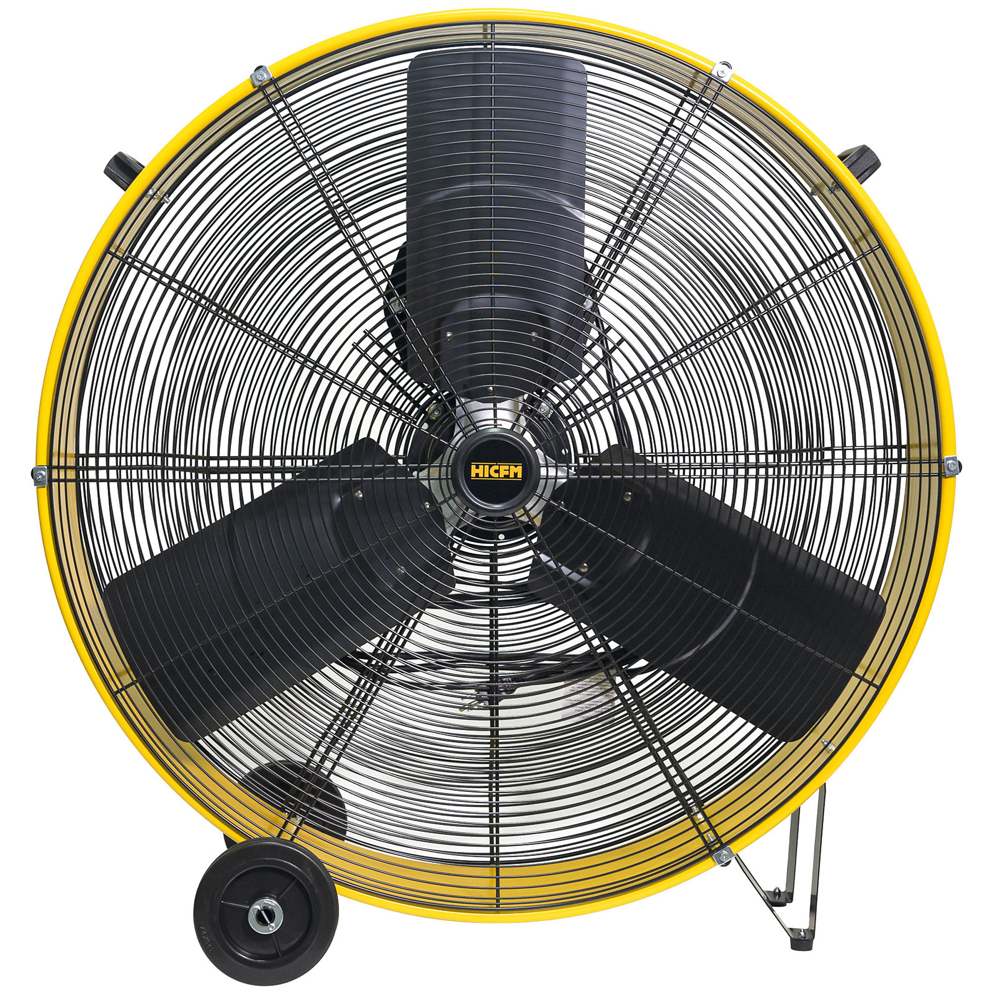 EdenDirect High Velocity Industrial Floor Fan — 30in., 3 Speeds, Adjustable Tilt, 4800 CFM, Black, Model# NTE-FAN-D30FDC